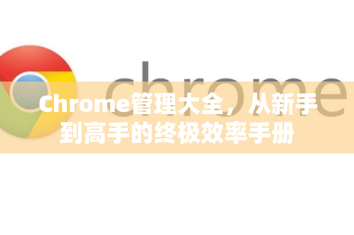 Chrome管理大全，从新手到高手的终极效率手册