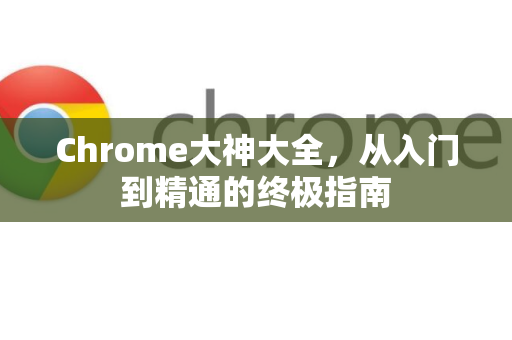 Chrome大神大全，从入门到精通的终极指南