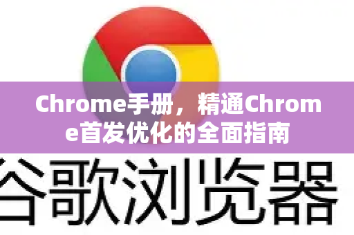 Chrome手册，精通Chrome首发优化的全面指南