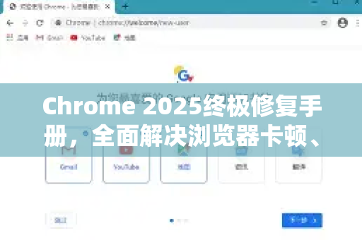 Chrome 2025终极修复手册，全面解决浏览器卡顿、崩溃与隐私难题