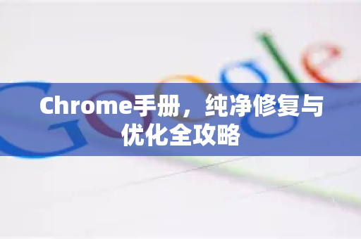 Chrome手册，纯净修复与优化全攻略