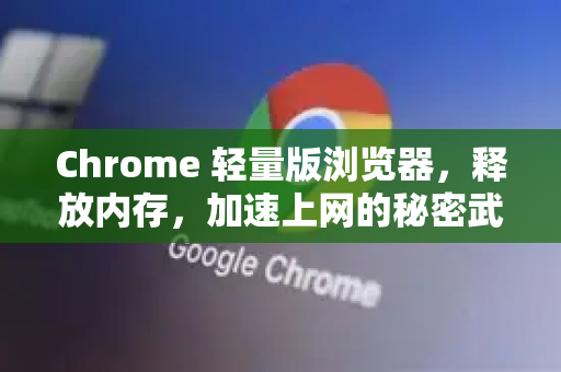 Chrome 轻量版浏览器，释放内存，加速上网的秘密武器？