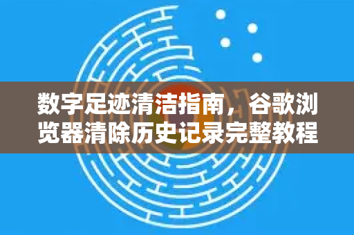 数字足迹清洁指南，谷歌浏览器清除历史记录完整教程与隐私保护提速技巧