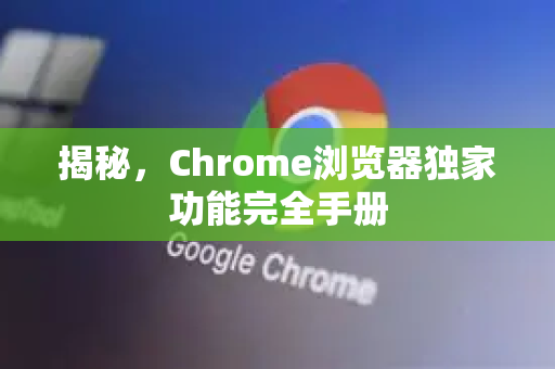 揭秘，Chrome浏览器独家功能完全手册