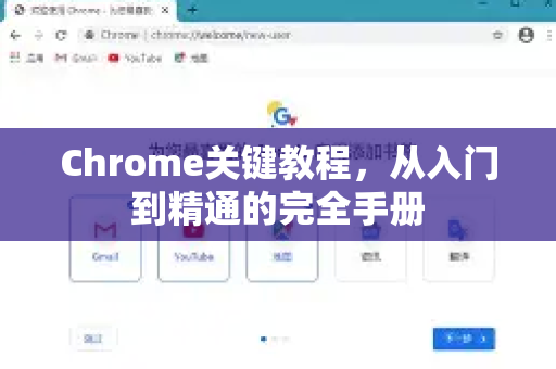Chrome关键教程，从入门到精通的完全手册