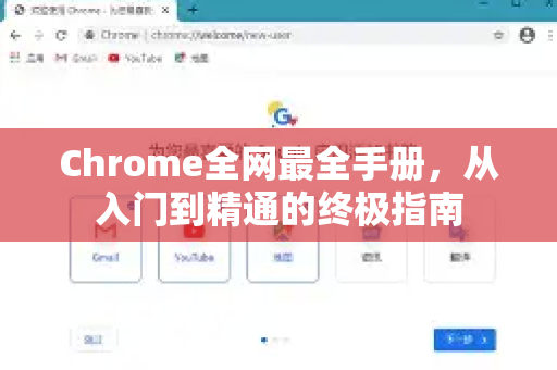 Chrome全网最全手册，从入门到精通的终极指南