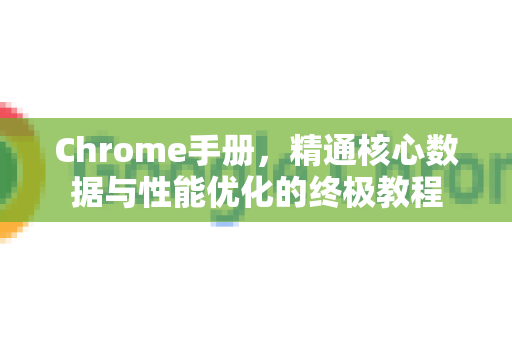 Chrome手册，精通核心数据与性能优化的终极教程