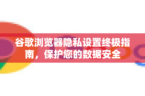 谷歌浏览器隐私设置终极指南，保护您的数据安全-第1张图片-Chrome下载官网|Google官方浏览器下载
