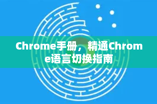 Chrome手册，精通Chrome语言切换指南
