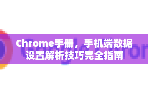 Chrome手册，手机端数据设置解析技巧完全指南