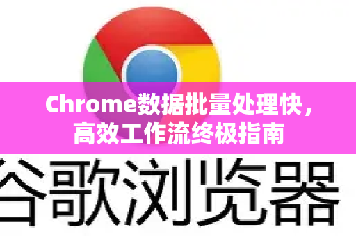Chrome数据批量处理快，高效工作流终极指南