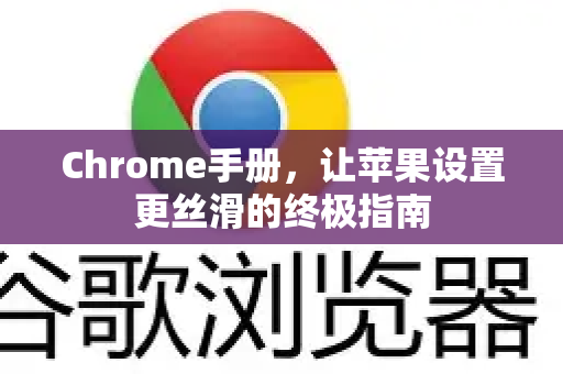 Chrome手册，让苹果设置更丝滑的终极指南-第1张图片-Chrome下载官网|Google官方浏览器下载