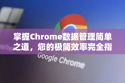 掌握Chrome数据管理简单之道，您的极简效率完全指南-第1张图片-Chrome下载官网|Google官方浏览器下载