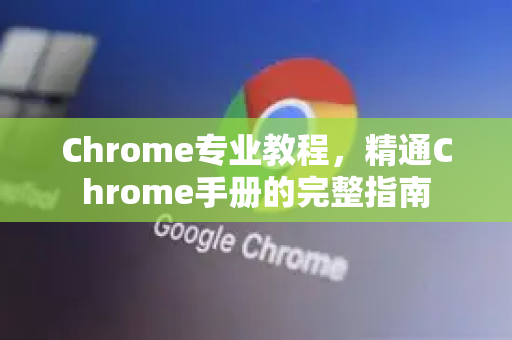 Chrome专业教程，精通Chrome手册的完整指南
