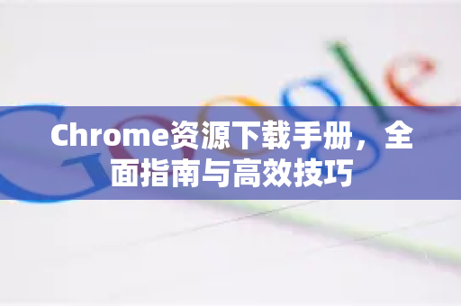 Chrome资源下载手册，全面指南与高效技巧