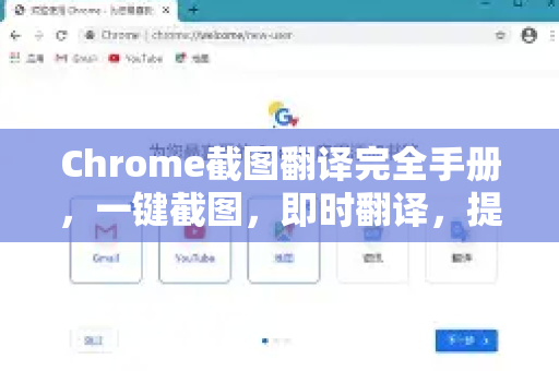 Chrome截图翻译完全手册，一键截图，即时翻译，提升效率必备！