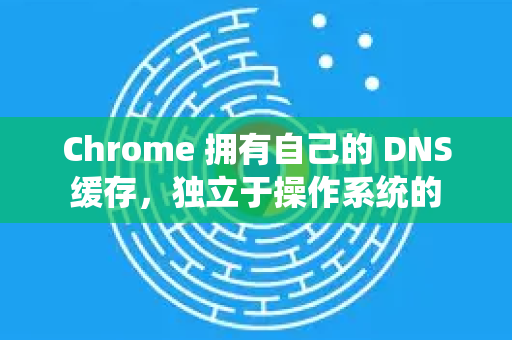 Chrome 拥有自己的 DNS 缓存，独立于操作系统的 DNS 缓存。因此，通常需要两步操作才能最彻底地清除 DNS 缓存