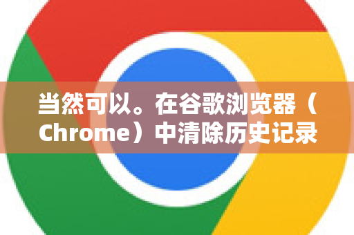 当然可以。在谷歌浏览器（Chrome）中清除历史记录非常方便，您可以根据需要清除全部或部分数据。以下是详细的操作步骤，分为桌面版（Windows/Mac）和移动版（iOS/Android）