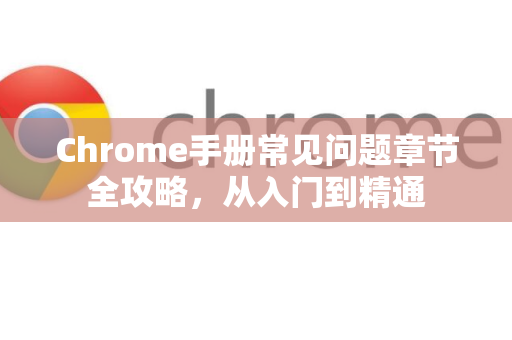Chrome手册常见问题章节全攻略，从入门到精通