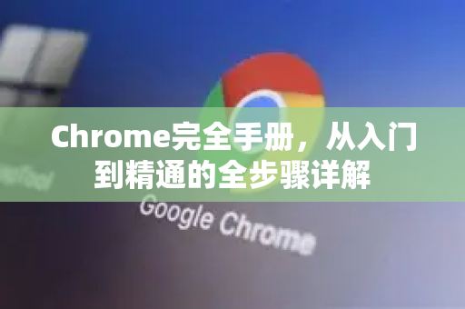 Chrome完全手册，从入门到精通的全步骤详解