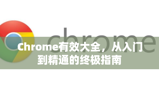 Chrome有效大全，从入门到精通的终极指南